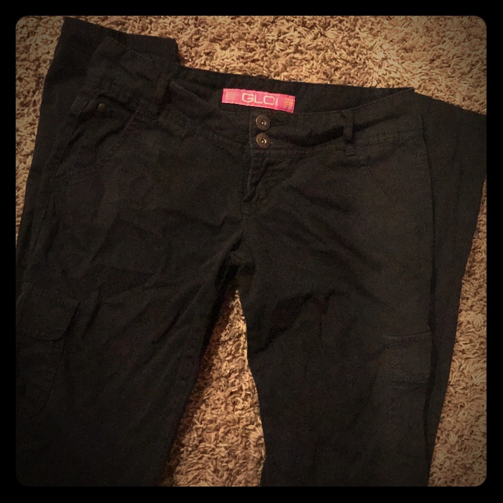 Jlo glow black pants
